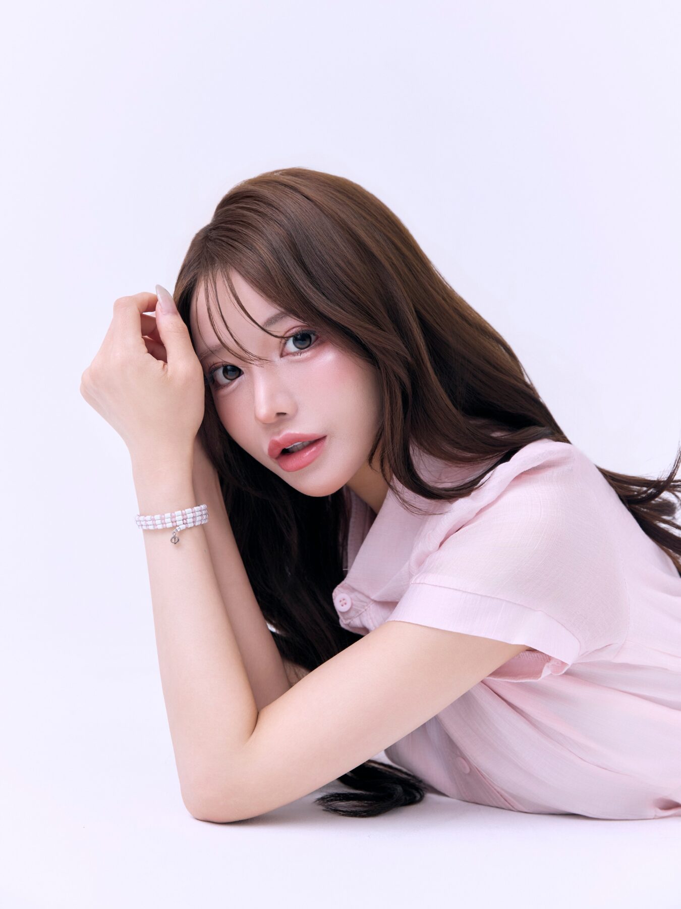 モデル「うづき ふうか」さん ORLU AmuCaNa Accessories（オルル アムカナ アクセサリーズ） - White -着用写真